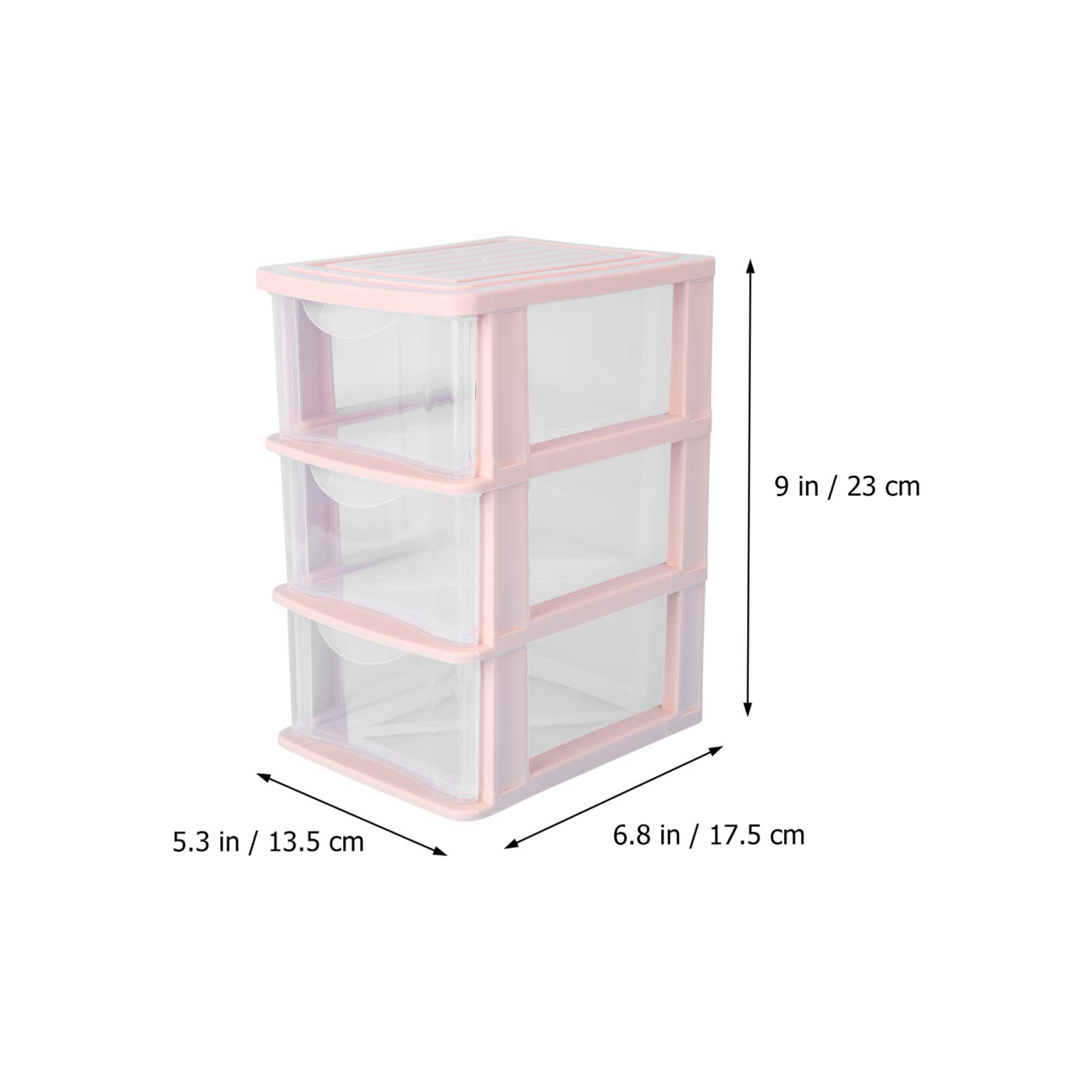 1PC Clear Acrylic Storage Box - Organizer for Cosmetics, Stationery & Sundries | Desktop Drawer Cabinet for Home, Office & Bathroom Organization