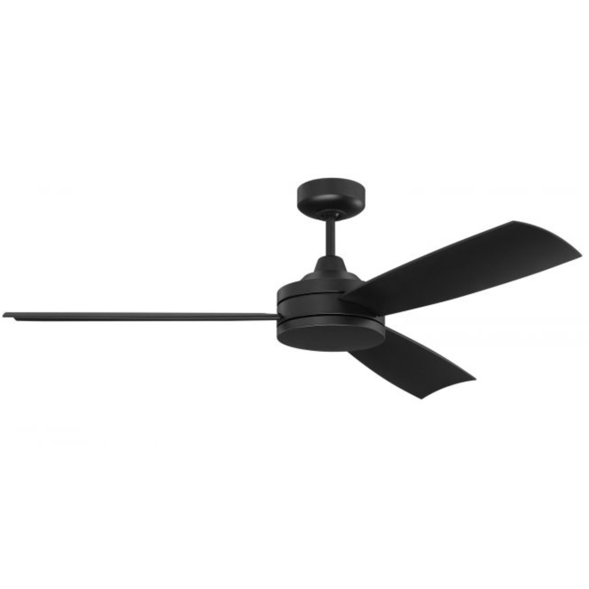 Craftmade 54-Inch Inspo Indoor Ceiling Fan with Light Kit - Modern Flush Mount Design for Living Room, Bedroom & Office - Energy Efficient Quiet DC Motor
