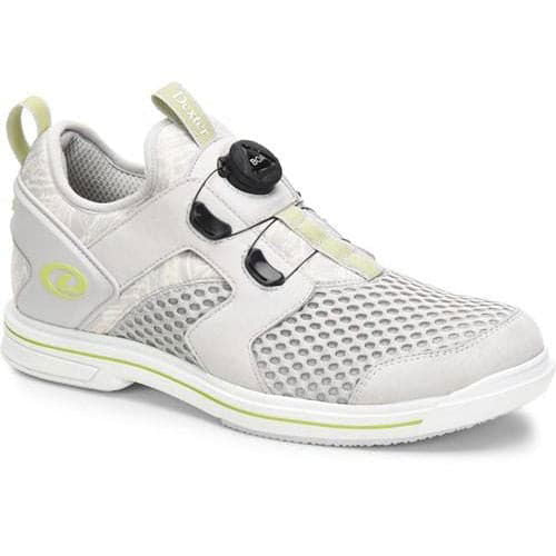 Dexter Men's & Women's Pro BOA Bowling Shoes - Grey Lime (Right Hand) - Perfect for League Play & Tournament Performance