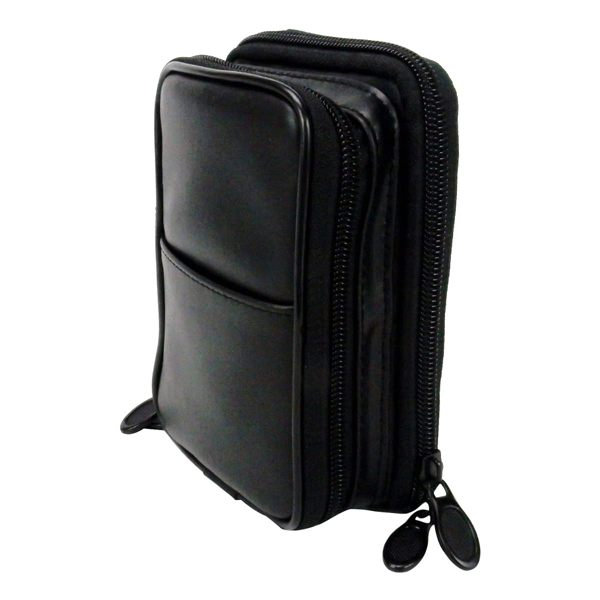 Sweda Durable Travel Carrying Case for Digital Camera & Electronics - Protective Storage for Hard Drives, USB Cables, Batteries, Chargers & Small Devices (Black) - Perfect for Travel, Photography & Tech Organization