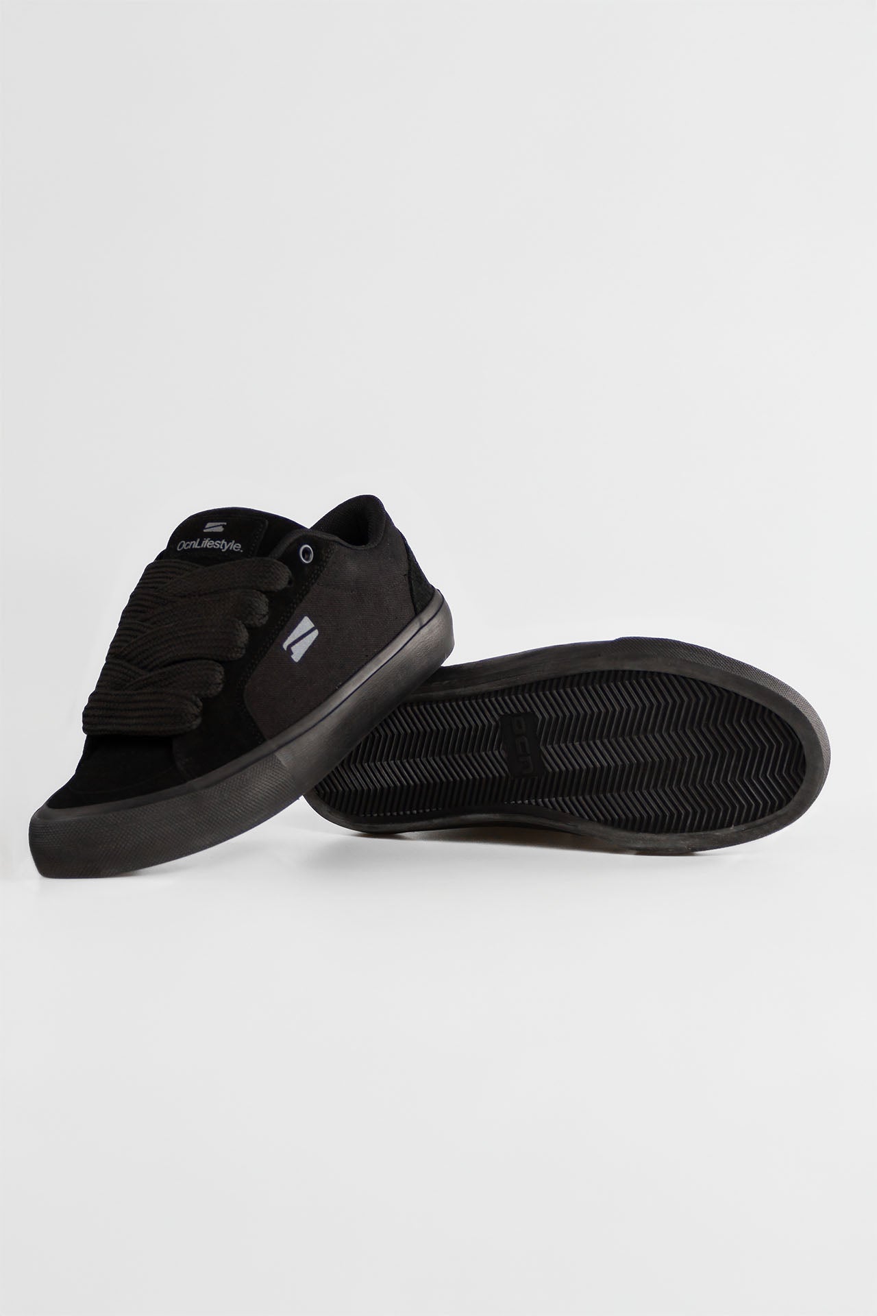 Unisex Ocn Lincoln City Sneakers - All Black Comfortable Casual Shoes for Men & Women | Perfect for Walking, Running & Everyday Wear