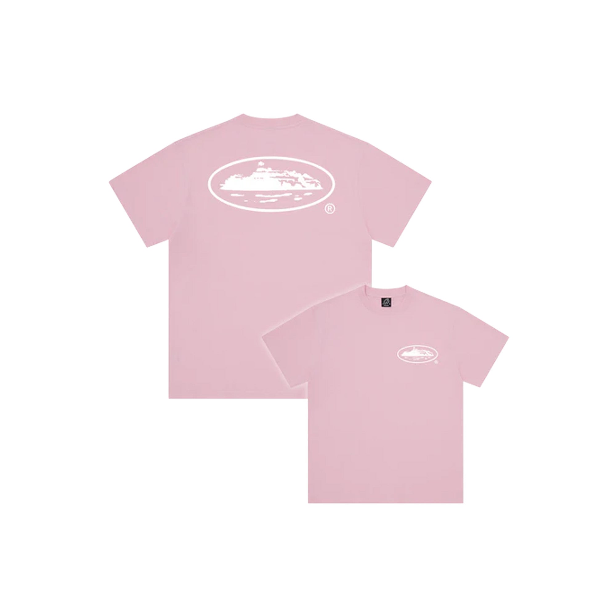Corteiz OG Island Tee 'Baby Pink' (2025) - Soft Cotton Streetwear T-Shirt for Men & Women | Trendy Casual Wear for Summer, Outfits & Street Fashion