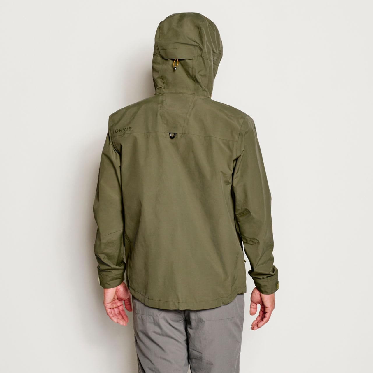 Orvis Men’s Clearwater Wading Jacket - Hooded 20K Waterproof Fishing Jacket with Integrated Cuff System for Outdoor Adventures & Fly Fishing