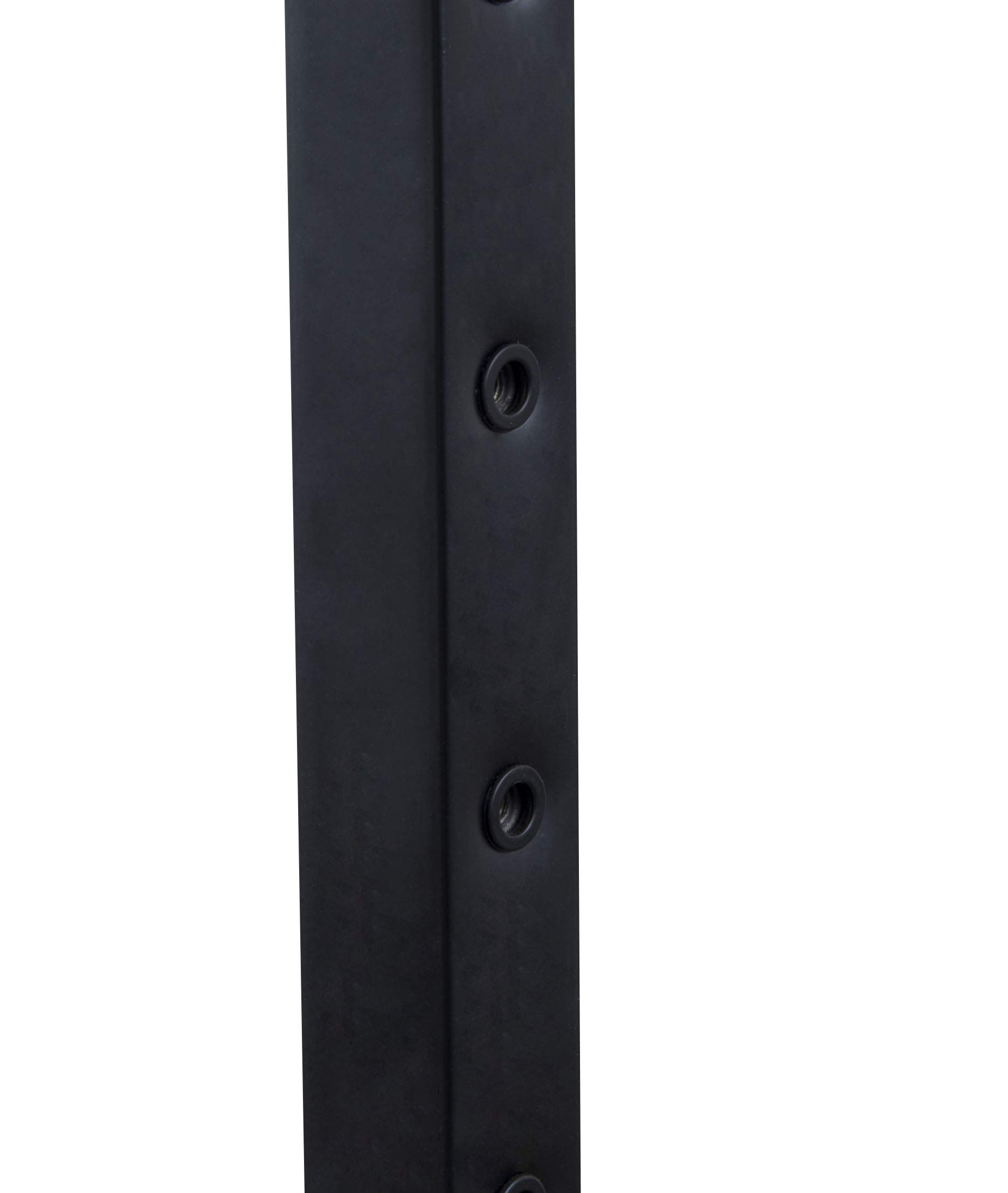 Adjustable Single Column Rolling Standing Desk with Laptop Stand - Black | Ergonomic Home Office & Workspace Solution for Better Posture & Productivity