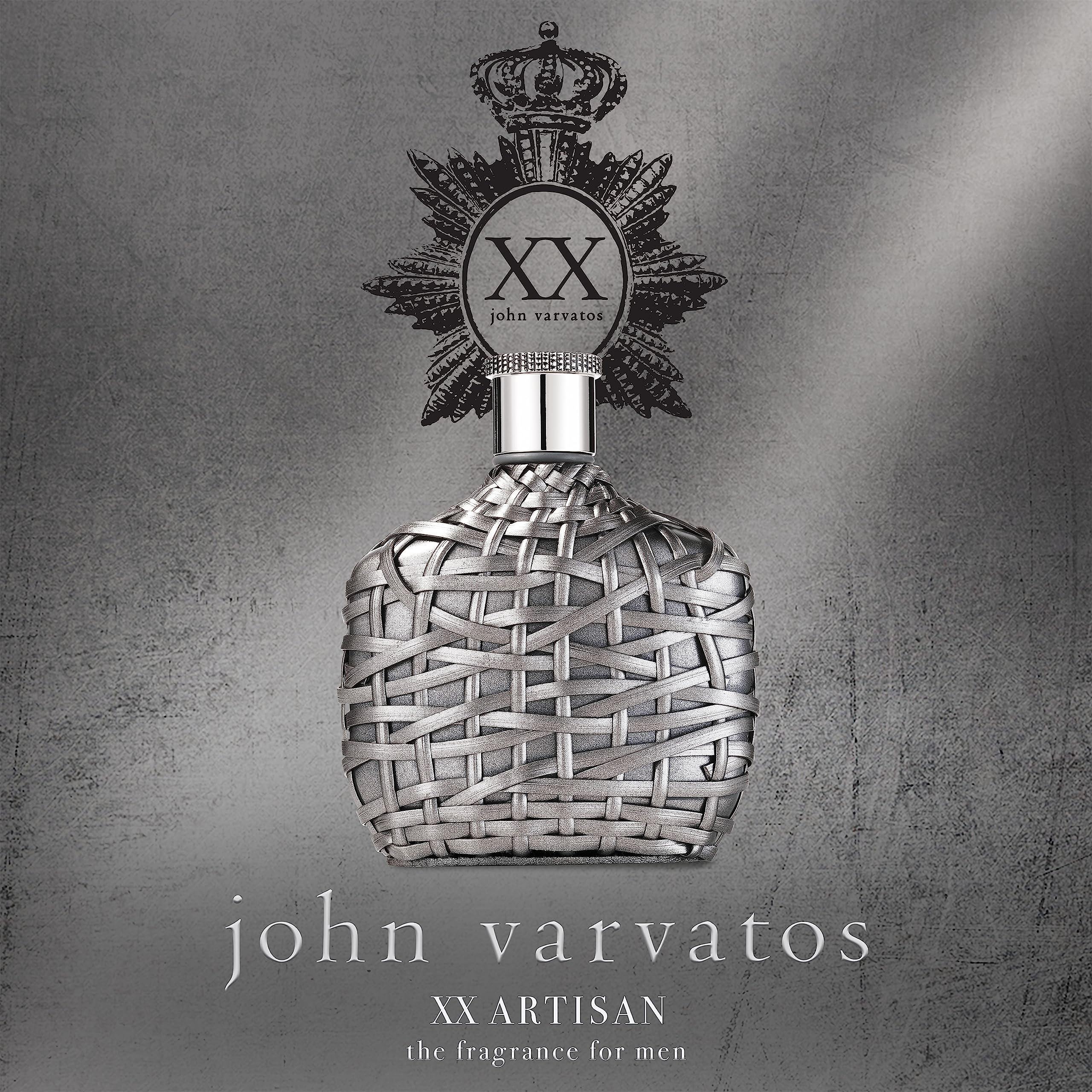 John Varvatos XX Artisan Men's Cologne - Eau de Toilette Spray for Men, Premium Fragrance with Citrus & Spicy Notes - Perfect for Date Night, Office Wear & Special Occasions