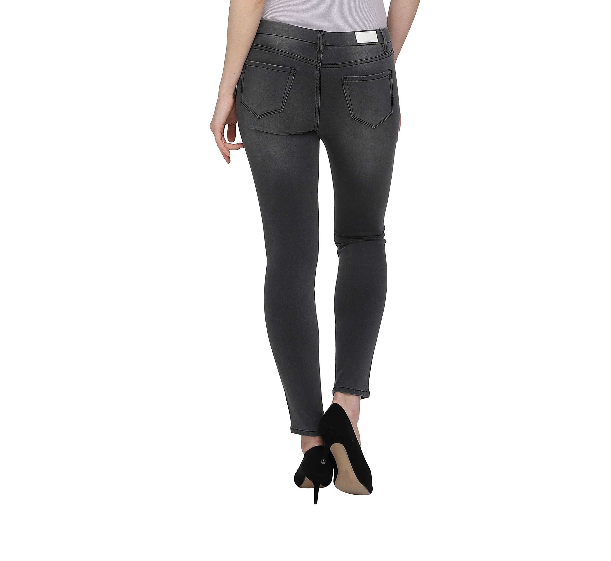 Best Women's Skinny Jeans - Mid-Rise Stretch Denim Pants for a Flattering Fit | Perfect for Casual Wear, Office & Night Out