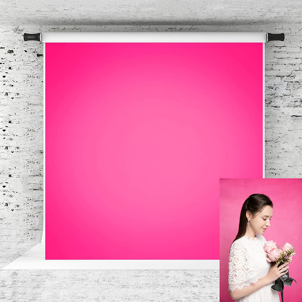 Hot Pink 10x10ft Photography Backdrop for Birthday Party & Studio Portraits