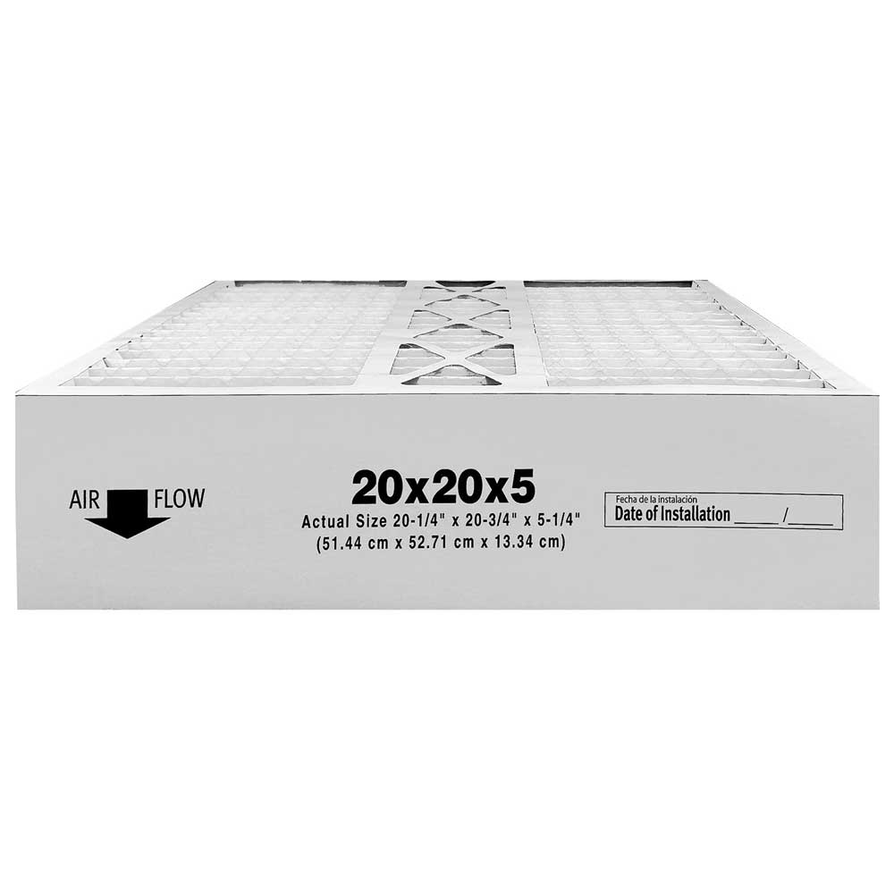 Atomic CMF2020/P102 20x20x5 MERV 13 HVAC Furnace Air Filter - 2 Pack | Compatible with Carrier, Perfect for Home & Office Air Purification