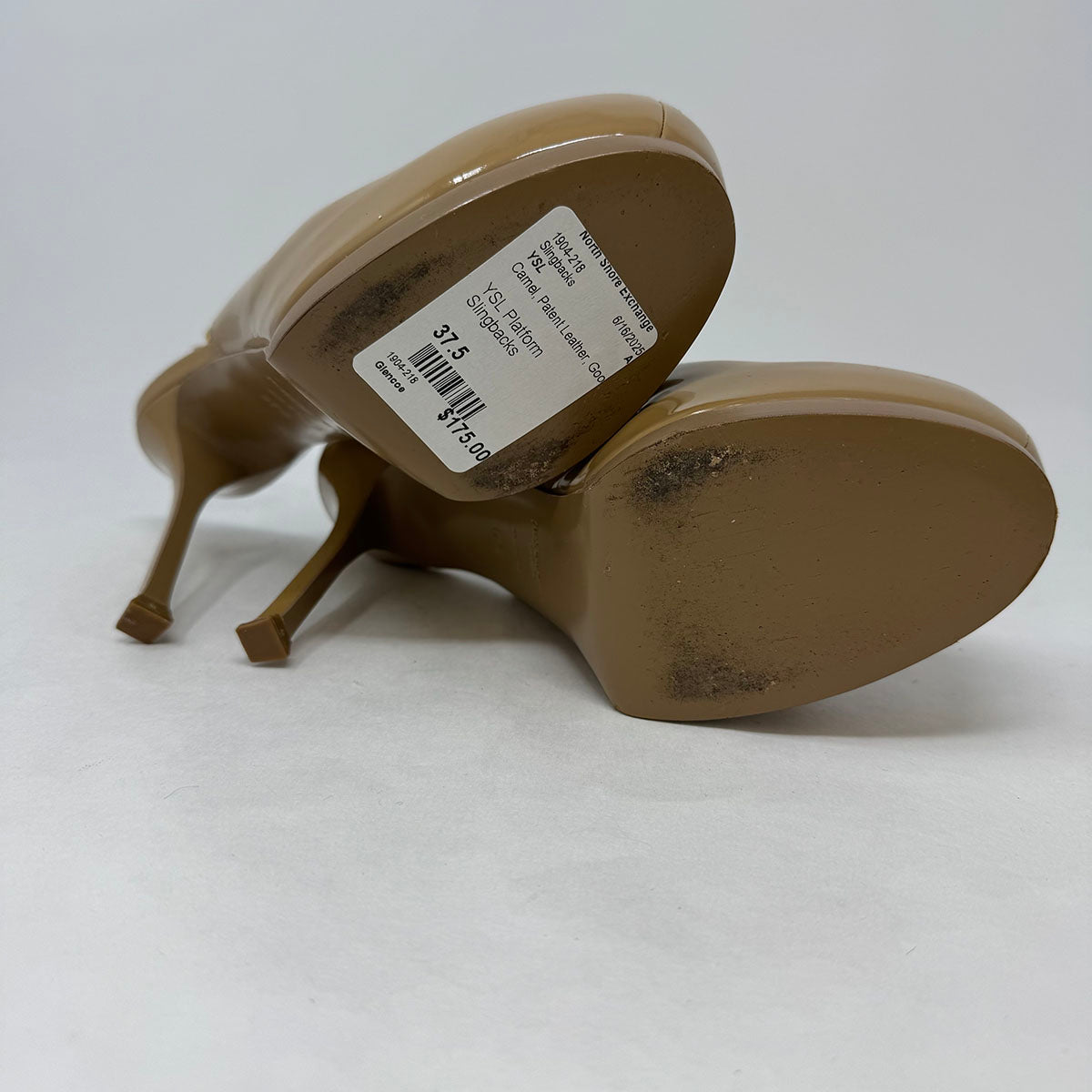 YSL Slingback Heels for Women - Luxury Designer High Heel Sandals - Perfect for Weddings, Parties & Evening Events