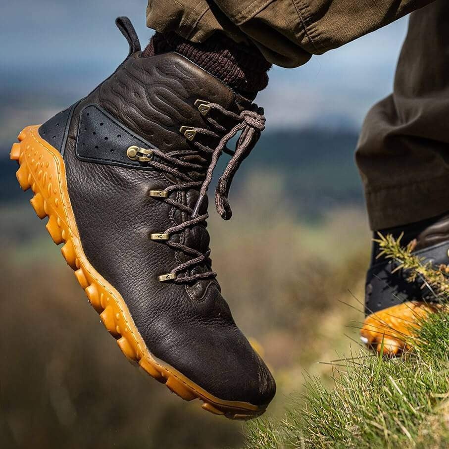Vivobarefoot Tracker Forest ESC Men's Hiking Boots - Waterproof & Durable for Outdoor Adventures, Trail Running, and Camping