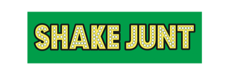 Shake Junt Stretch Logo Sticker - Premium Vinyl Decal for Skateboards, Laptops & Cars - Durable, Waterproof Stickers for Outdoor & Indoor Use