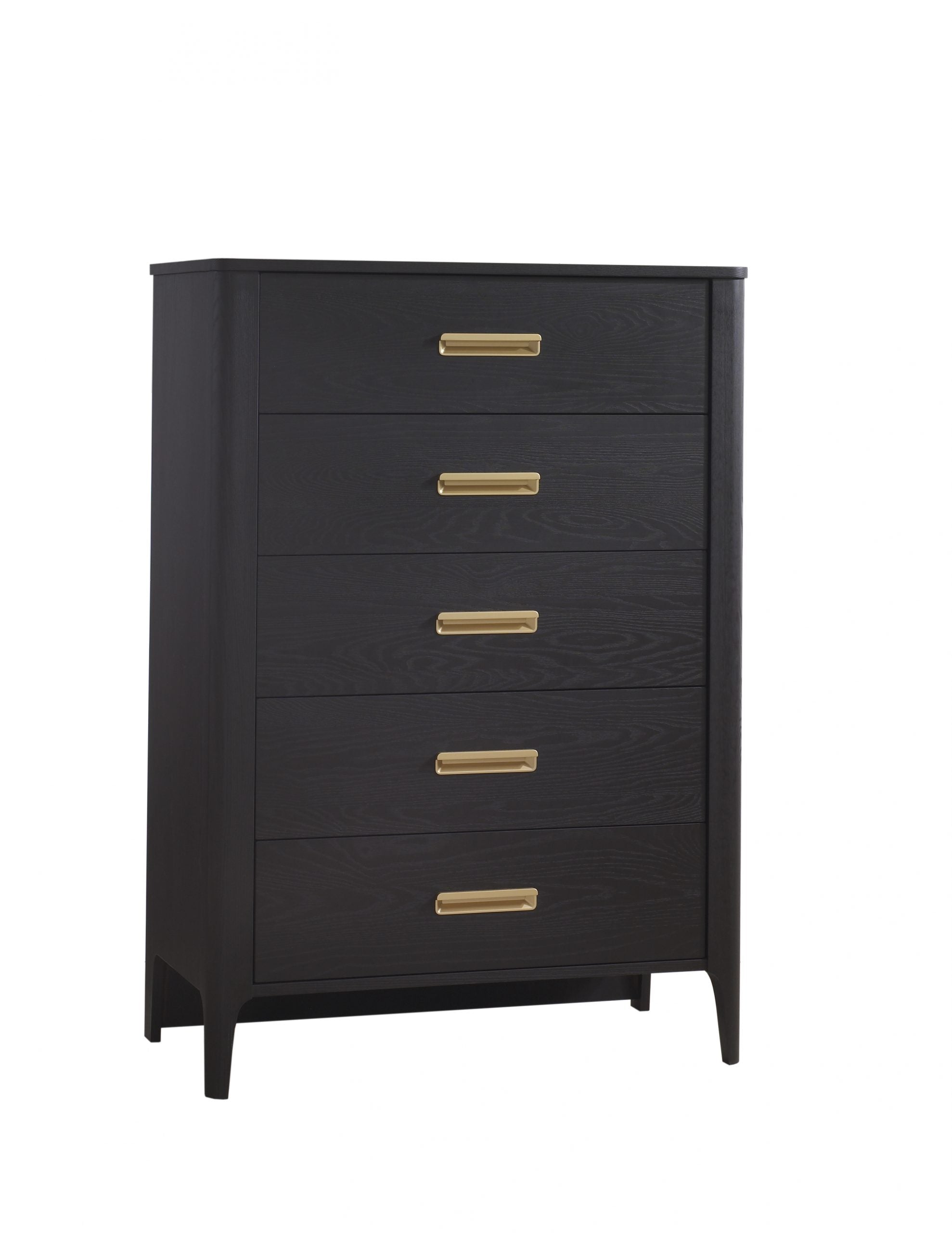 Natart Palo 5-Drawer Tall Chest - Solid Wood Dresser for Bedroom Storage & Organization | Perfect for Master Bedroom, Guest Room, or Nursery