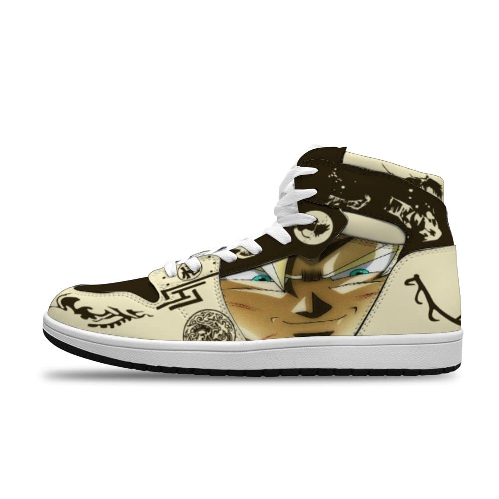Custom Saiyan Anime Basketball Shoes for Men & Women - Trendy Sports Sneakers for Gym, Running & Casual Wear