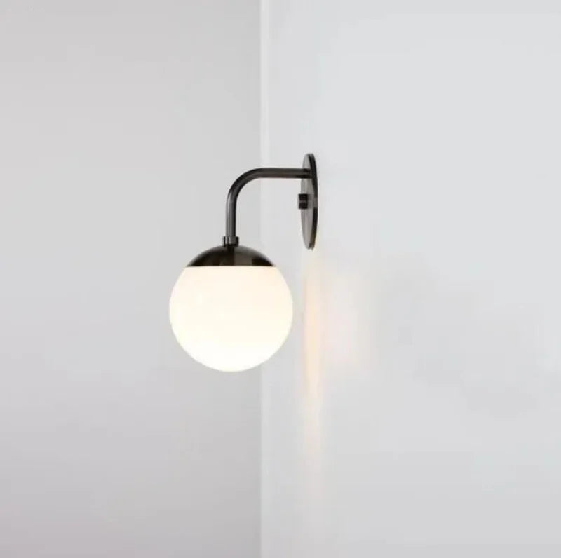 Halo Crest Wall Sconce - Modern LED Wall Light Fixture for Bedroom, Living Room & Hallway - Elegant Home Decor Lighting with Adjustable Brightness