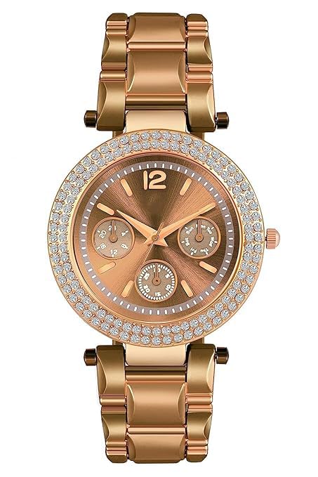 Elegant Women's Dress Watches - Fashion Analog Quartz Watch with Stainless Steel Band for Business, Party & Everyday Wear