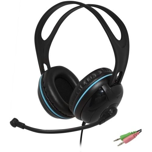 Andrea EDU455 Circumaural Over-Ear Stereo Headset with Noise Isolation - Perfect for Online Classes, Gaming & Music Listening