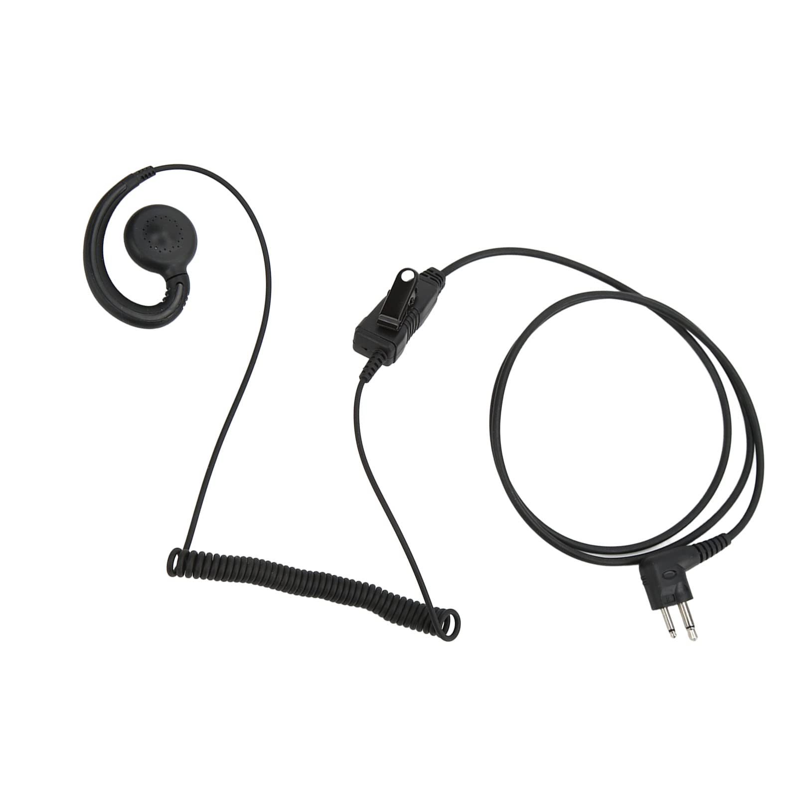 Two-Way Radio Headset with Noise Cancellation - Ergonomic & Comfortable Walkie Talkie Headset for Motorola A8, XIR P3688 - Ideal for Construction, Security, and Event Staff