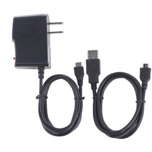 Original AC/DC Charger Adapter with USB Cable for Polaroid Snap SP01, SP01PR, SP01BL Camera - Perfect for Travel, Home & Office Use