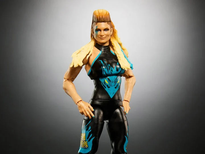 WWE Elite Collection Beth Phoenix Action Figure with Virgil BAF - WWE Royal Rumble Collectible Toy for Fans & Display - Perfect for Wrestling Enthusiasts and Home Decor