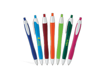 Vibrant Full Color Barrel Ballpoint Pen XL - Smooth Writing for Office, School & Creative Projects