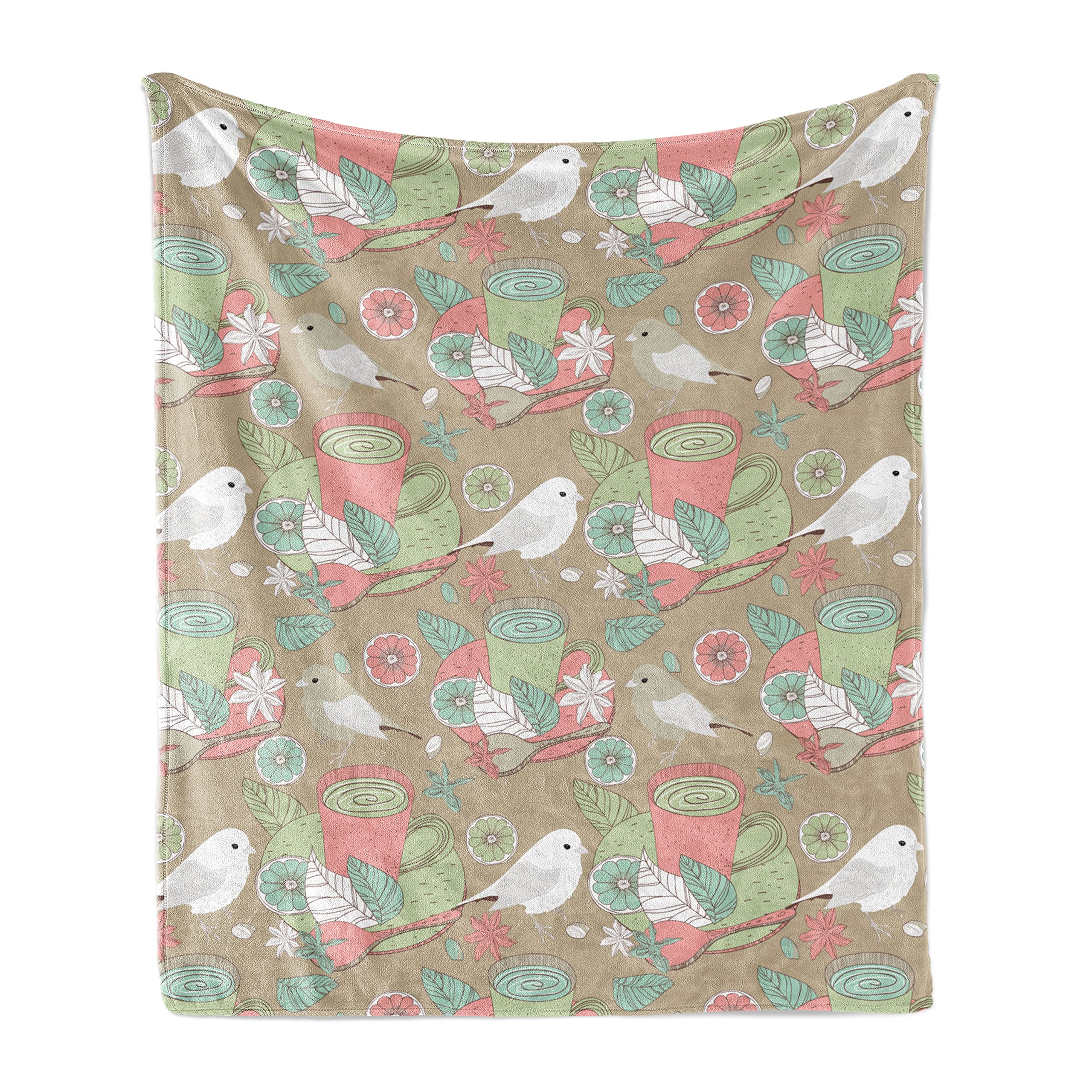 Ambesonne Flannel Fleece Throw Blanket - 50