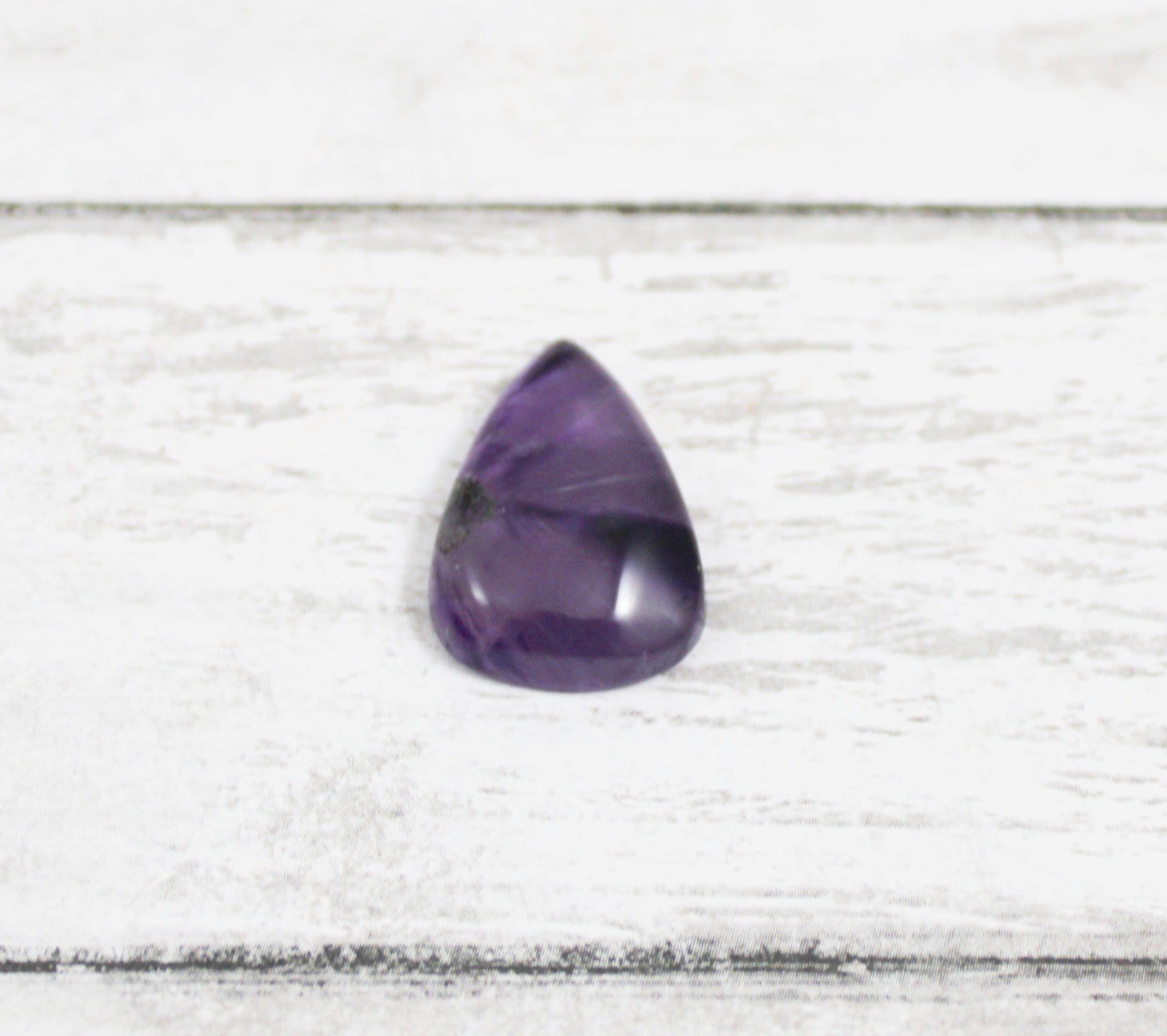 Natural Amethyst Starburst Cabochon Gemstone - Purple Healing Crystal for Jewelry Making, Meditation & Spiritual Gifts