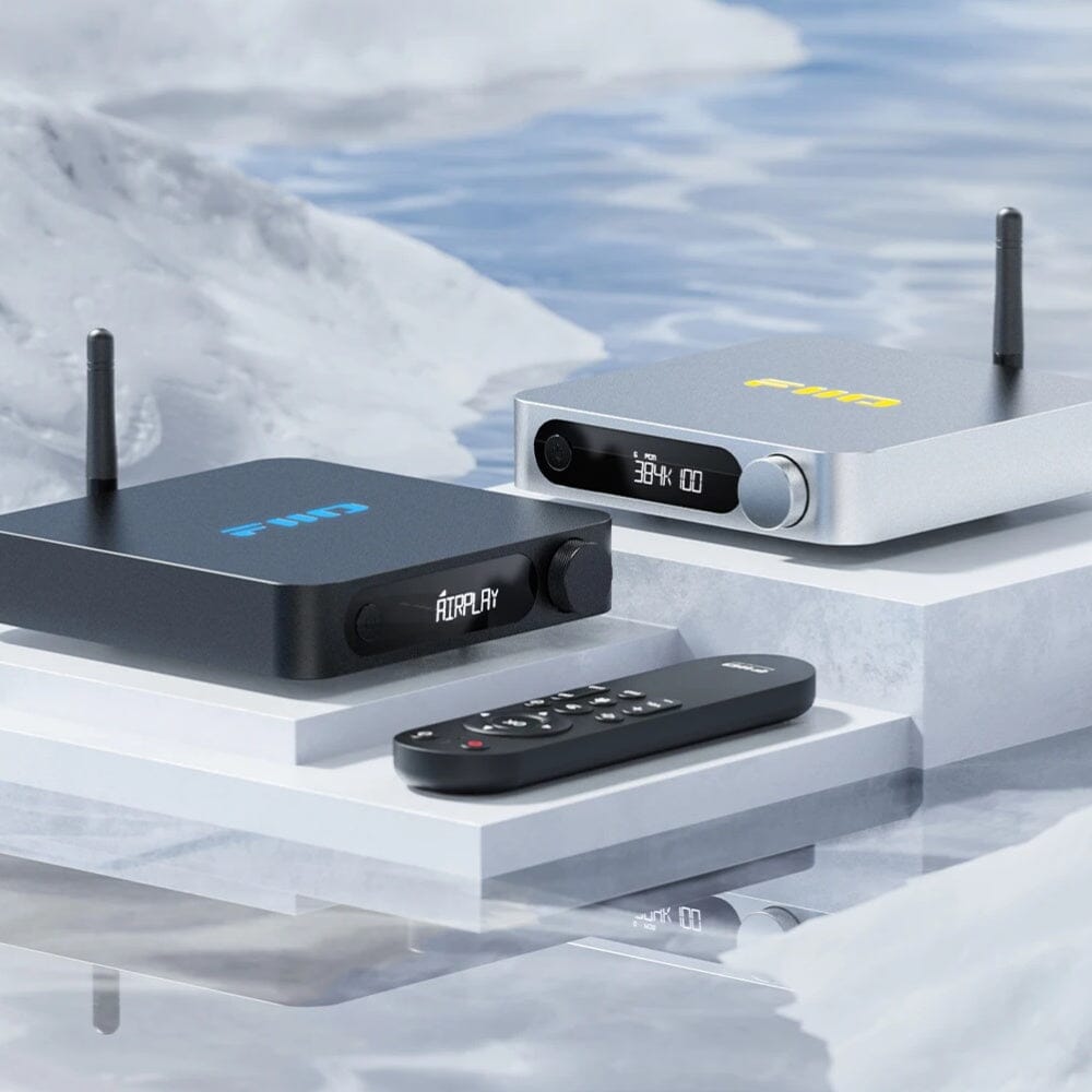 FiiO SR11 WiFi AirPlay Hi-Fi Audio Streaming Receiver - Wireless Music Player for Home Theater, Multi-Room Audio & Smart Speakers
