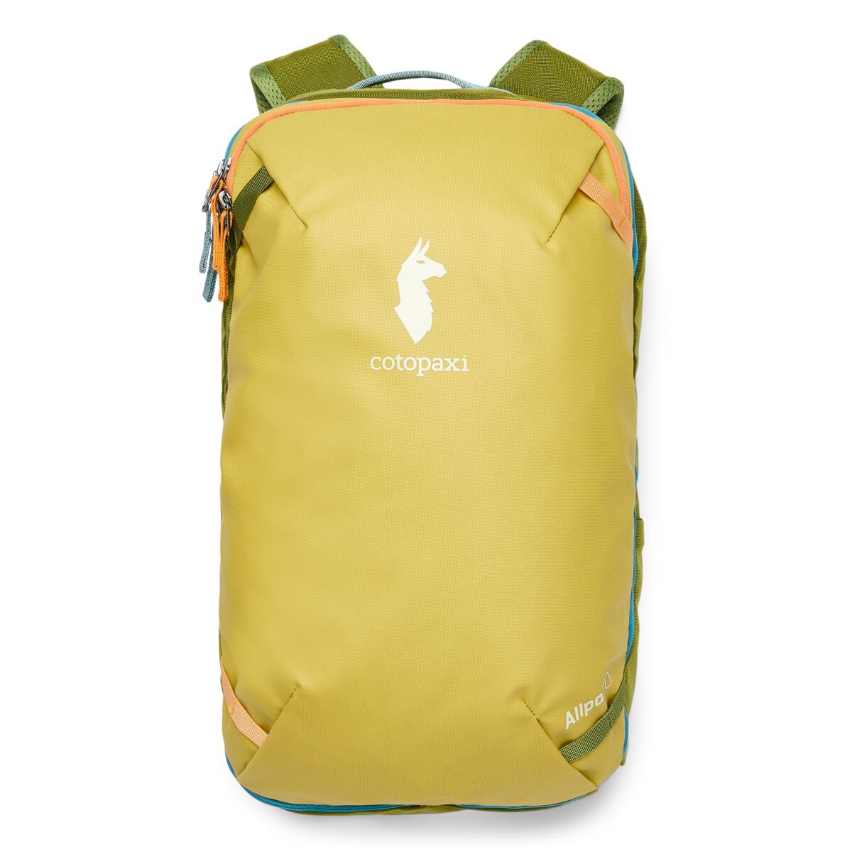 Cotopaxi Allpa Mini 20L Travel Backpack - Lightweight Carry-On Hiking Daypack for Women & Men, Water-Resistant Lemongrass/Cedar Color - Perfect for Air Travel, Camping & Outdoor Adventures