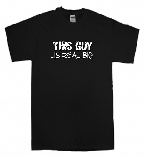 Real Big Muscle Man Black T-Shirt for Men - Gym Workout, Bodybuilding & Casual Wear