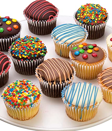 From You Flowers - Delicious Chocolate Dipped Birthday Cupcakes | Perfect for Birthday Celebrations, Gifts & Special Occasions