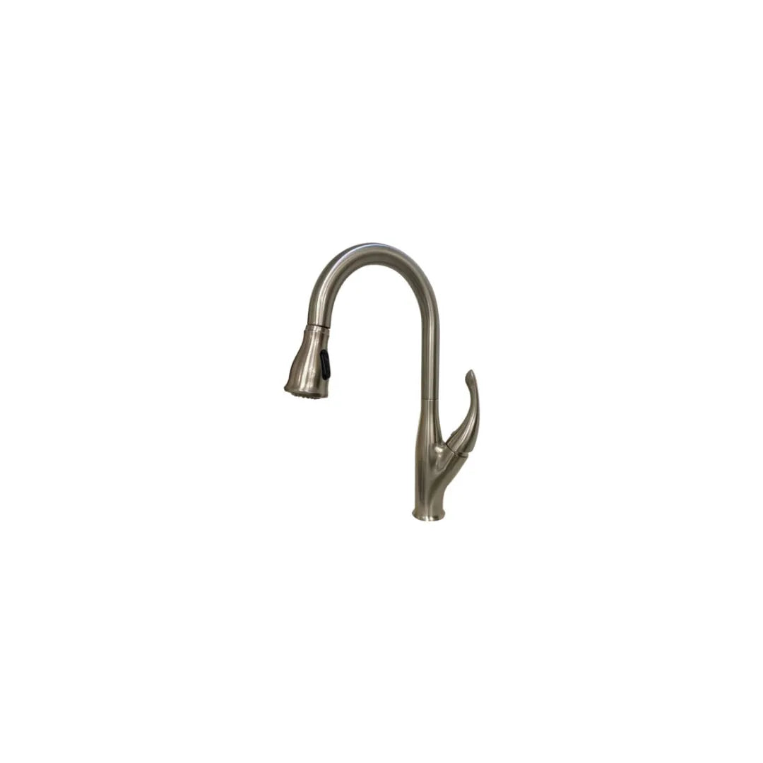 Premium Stainless Steel Kitchen Sink Faucet CM2063 - Pull Down Sprayer with High Arc Spout for Modern Home Kitchen, Perfect for Washing Dishes & Filling Pots