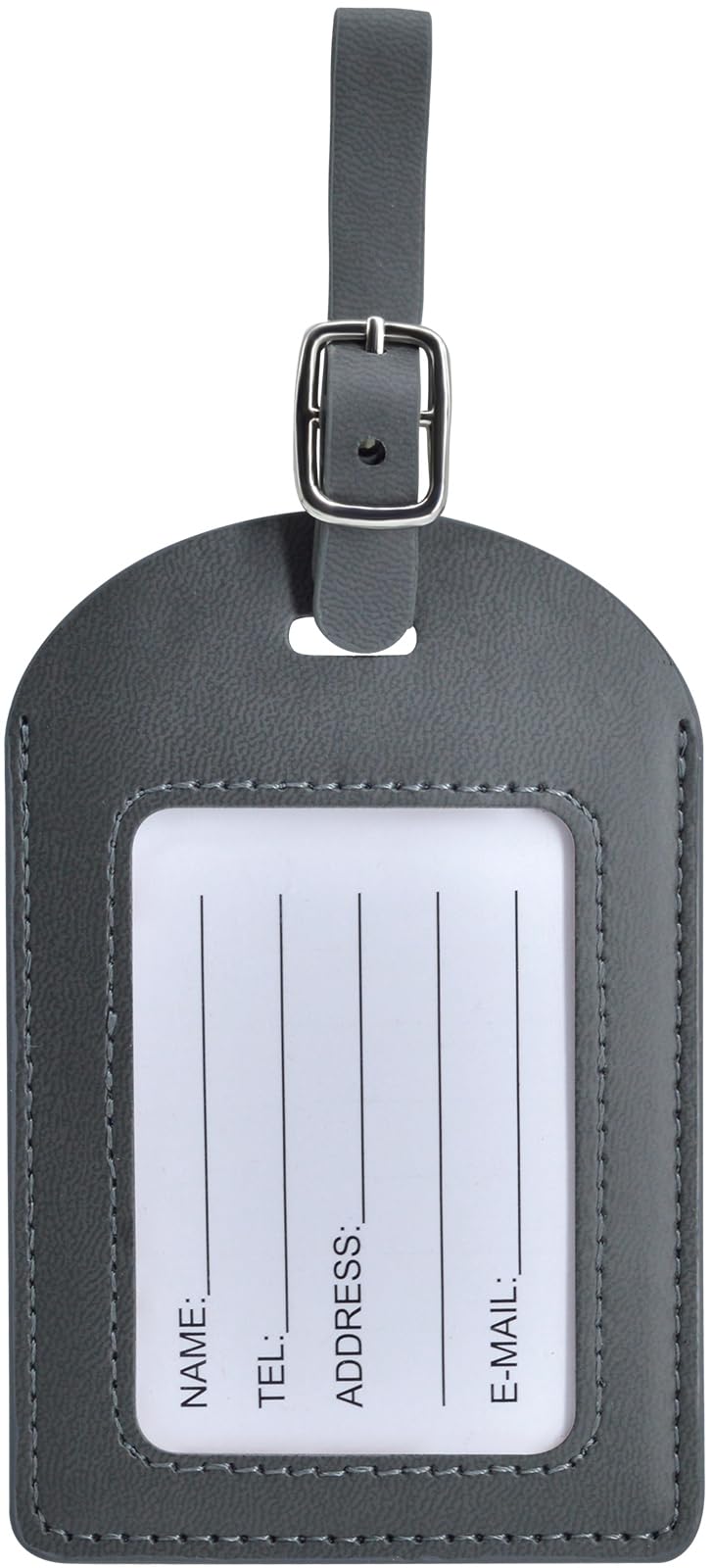 Durable Luggage Tags with Secure Strap - Waterproof ID Tags for Suitcases, Travel Bags & Backpacks | Perfect for Airports, Cruises & Business Trips