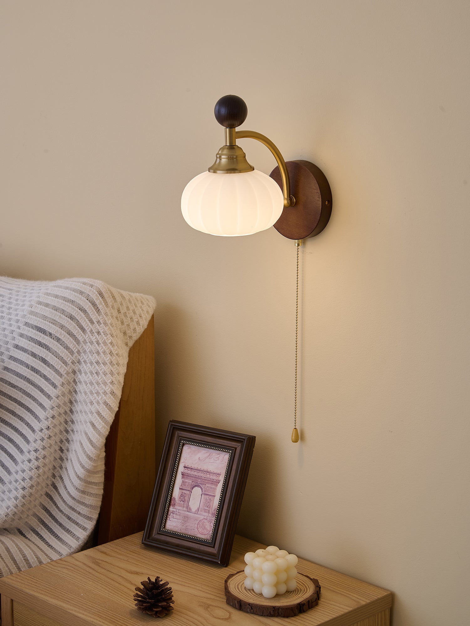Clarendon Wall Lamp - Modern LED Sconce Light Fixture for Bedroom, Living Room & Hallway - Dimmable Indoor Lighting with Adjustable Arms - Energy Efficient Home Decor (Black)