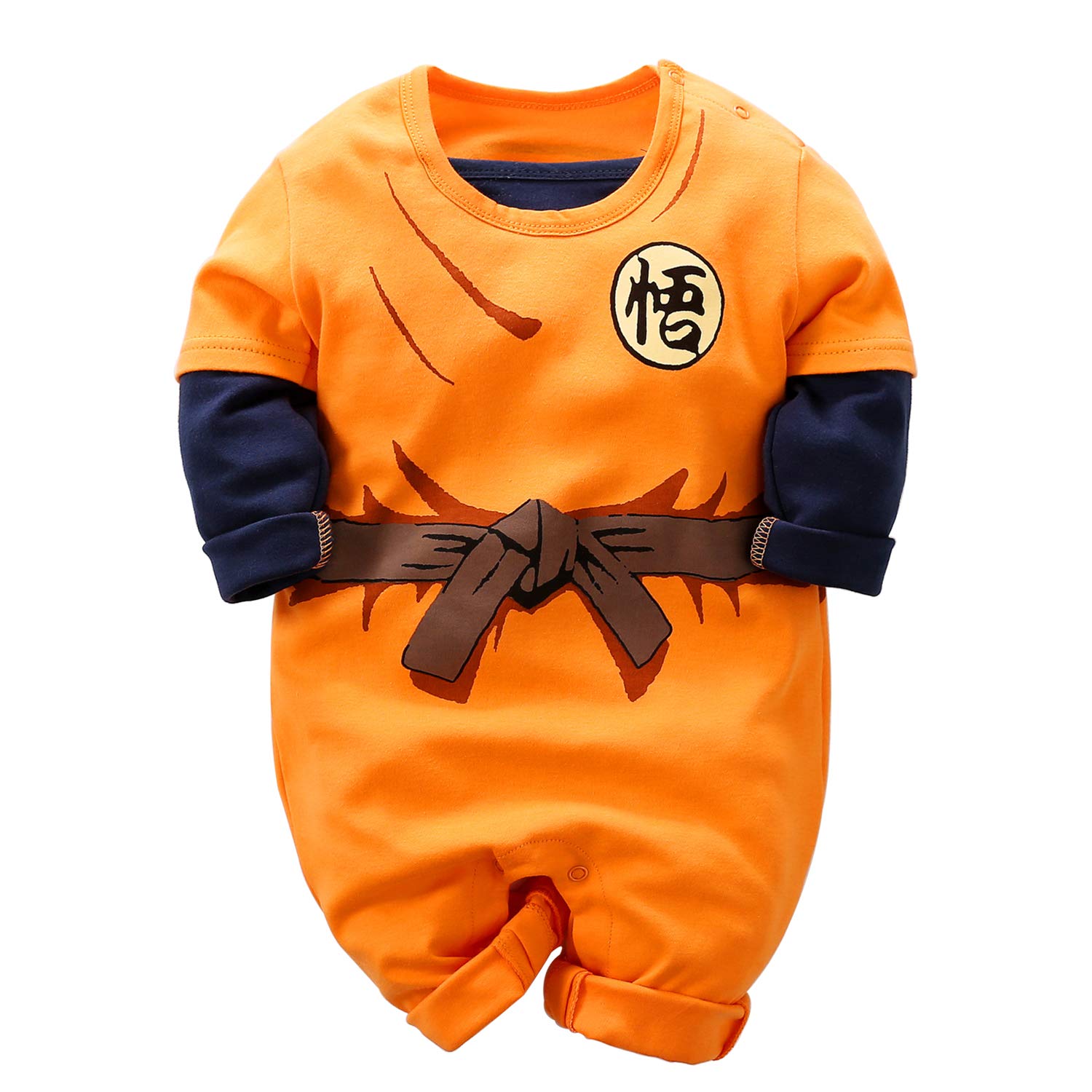 Adorable Newborn Baby Boy & Girl Halloween Costume Romper Jumpsuit - Cute Toddler Cosplay Outfit for Halloween Parties & Photo Shoots