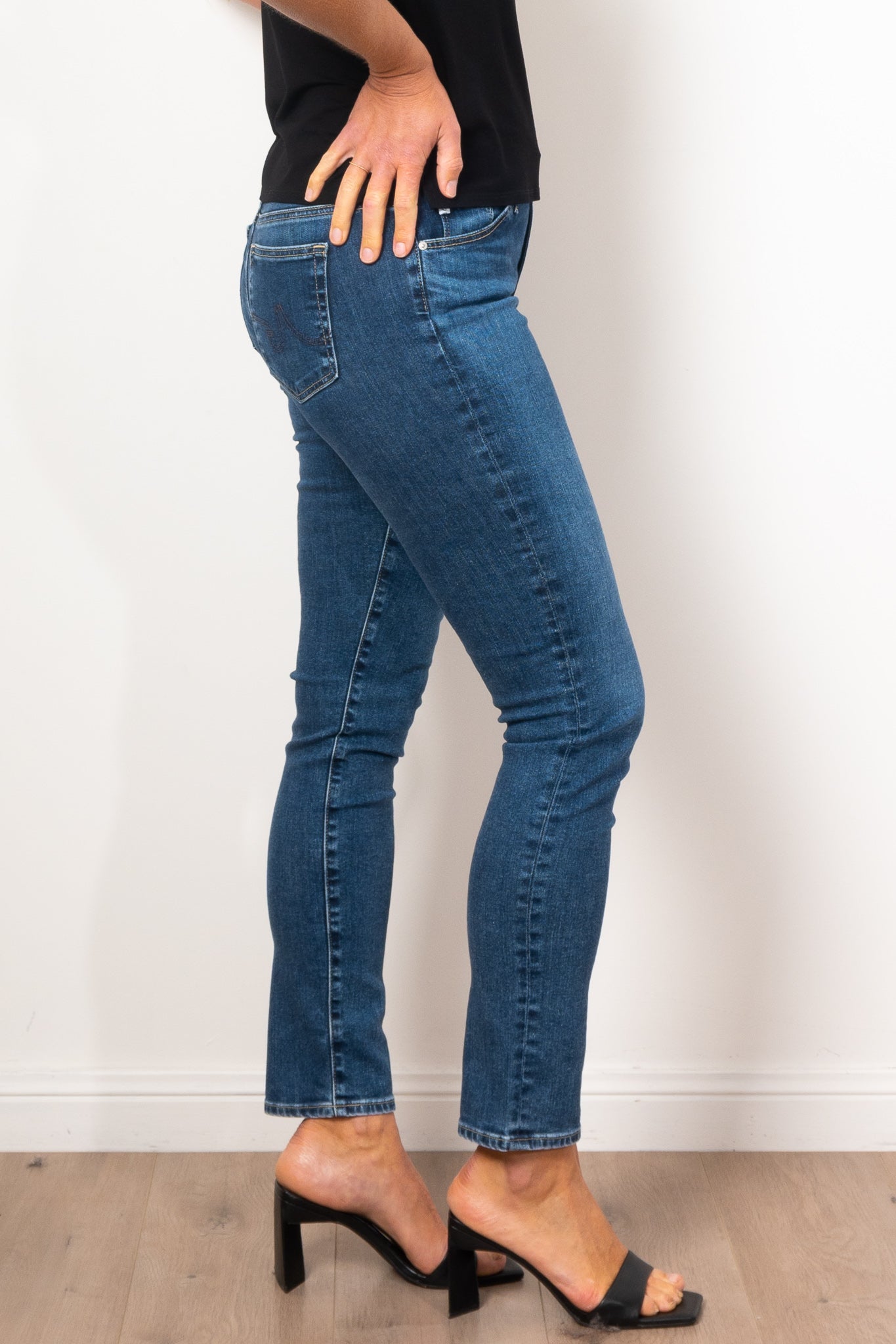AG Jeans Prima Jean Goldrush - High Waist Stretch Denim for Women | Perfect for Casual Wear, Date Night & Everyday Comfort