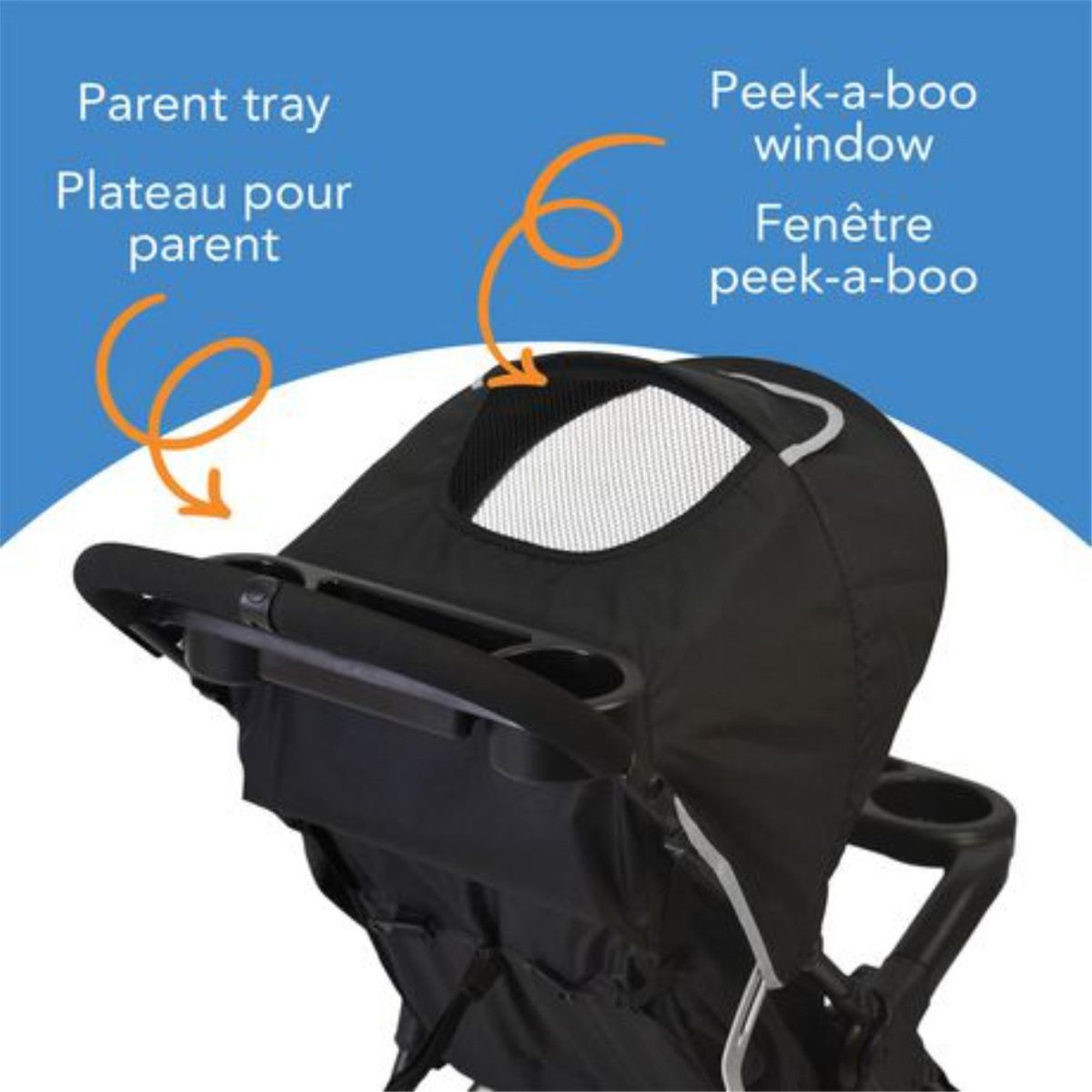 Cosco Light n' Easy Travel System - Lightweight Stroller & Car Seat Combo for Infants & Toddlers | Perfect for Air Travel, Shopping & Daily Outings