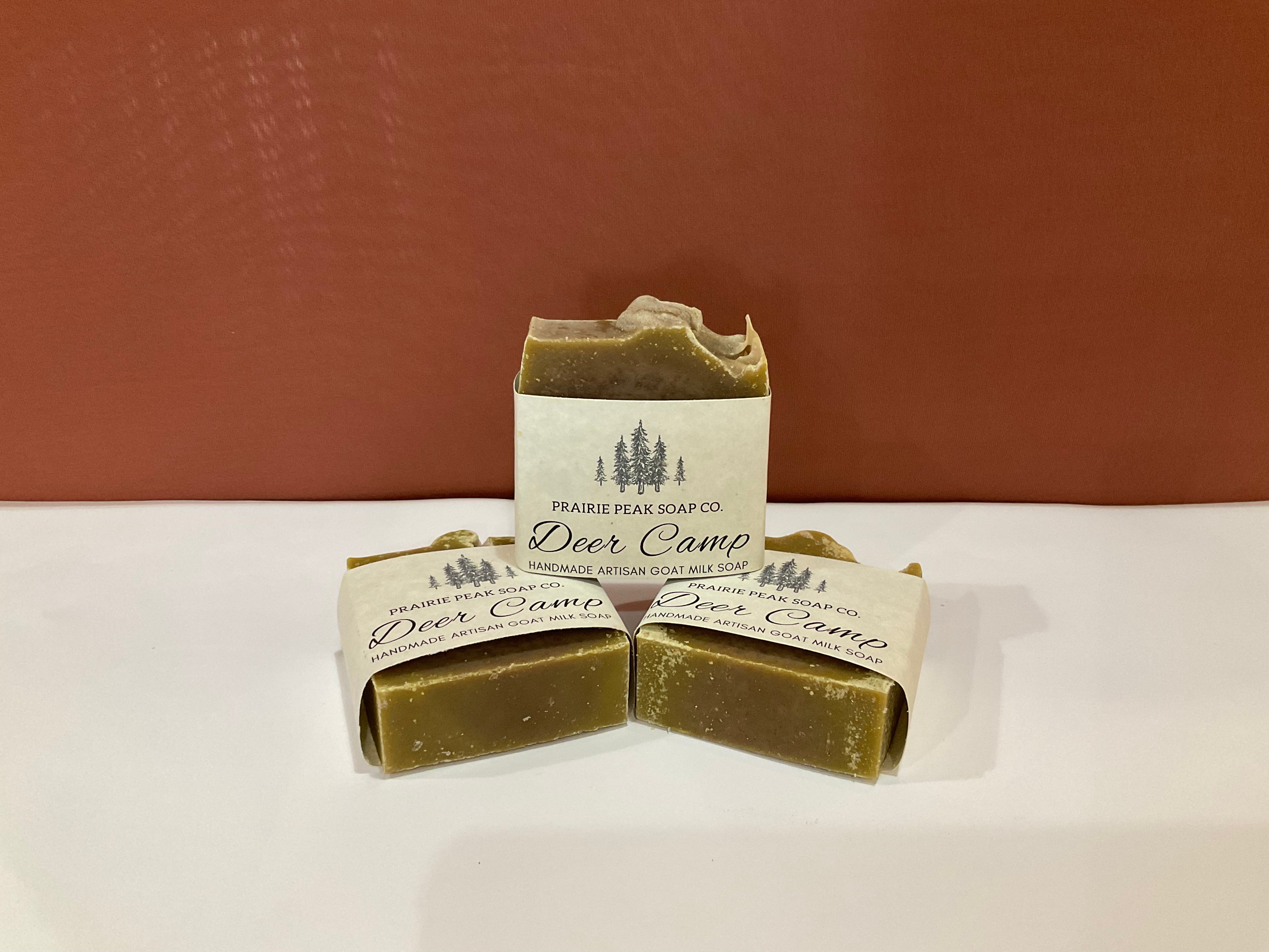 Handmade Artisan Goat Milk Soap with Natural Ingredients - Moisturizing & Gentle for Sensitive Skin - Perfect for Camping, Hiking & Outdoor Adventures
