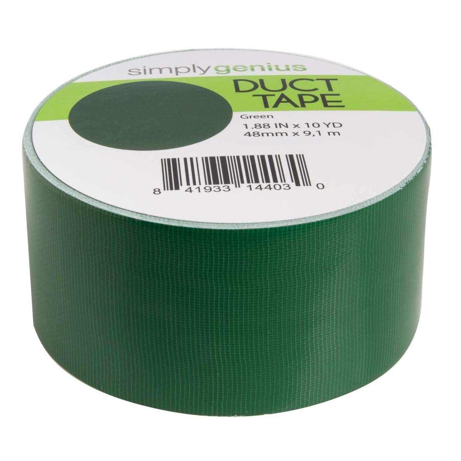 Simply Genius Heavy Duty Duct Tape 1.8x10yds - Colorful DIY Craft & Home Supplies for Kids & Adults - Perfect for School Projects & Home Repairs