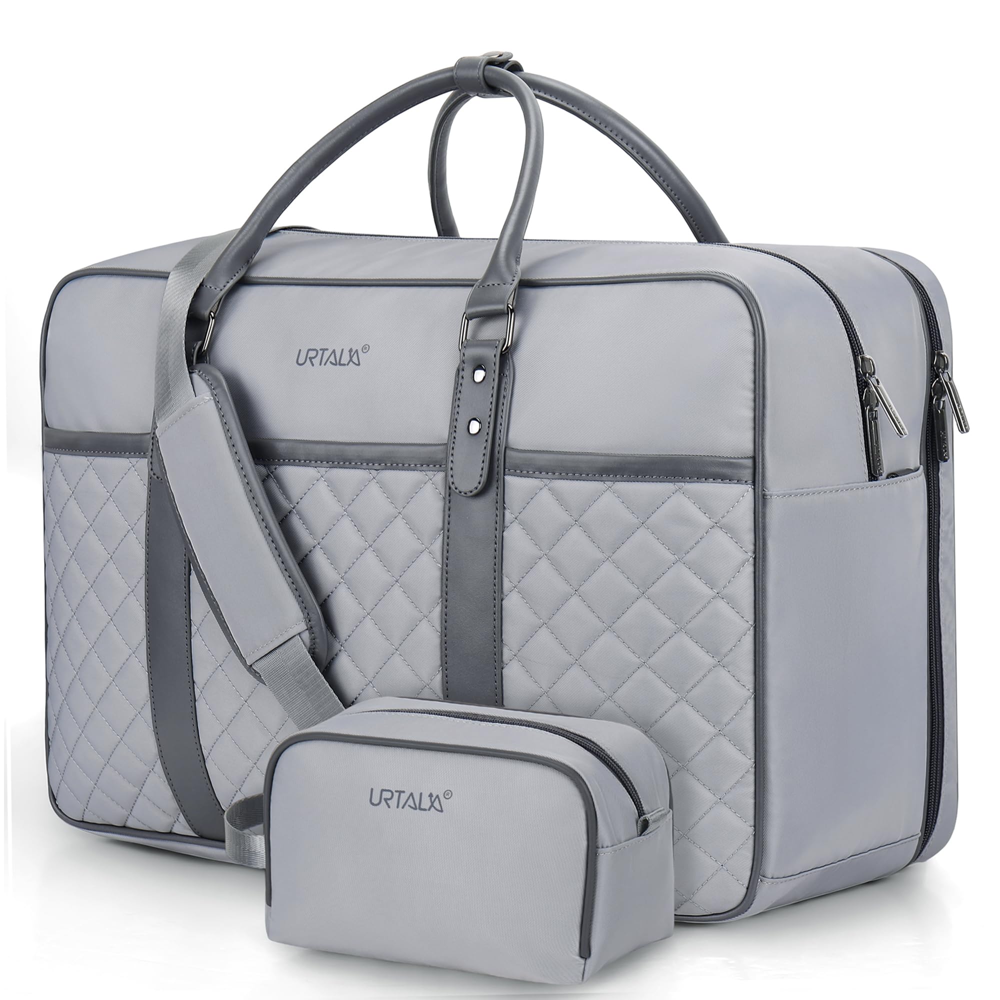 Men's & Women's Travel Duffle Bag - Waterproof Weekender Overnight Bag with 17.3