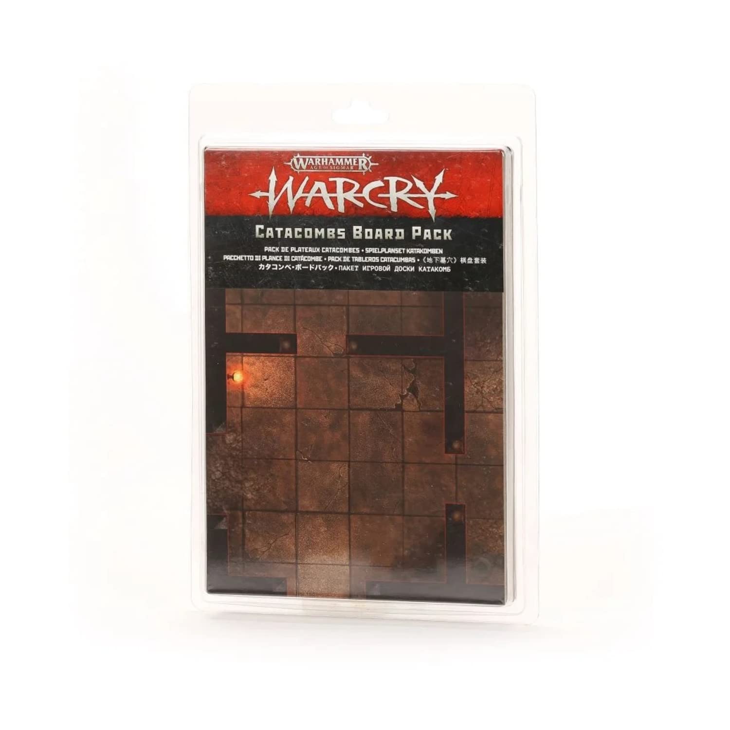 Warhammer AoS Warcry Catacombs Game Board Set - Fantasy Tabletop Battle Terrain for Dungeon Crawl & Skirmish Games