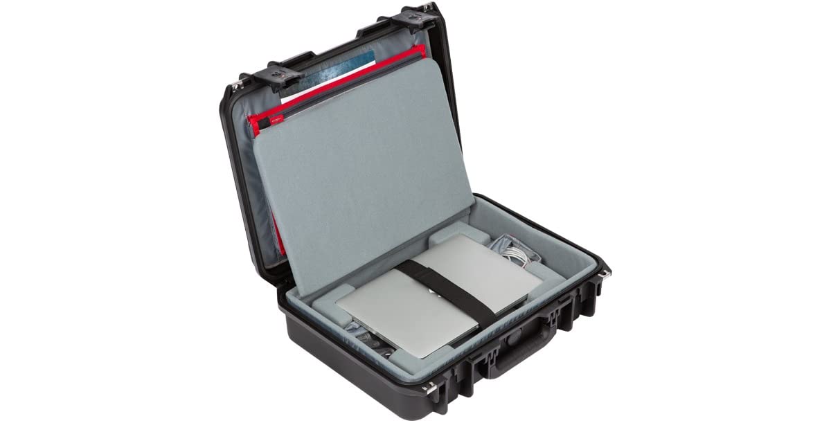 SKB 3i18135NT Black Laptop Case - Durable & Lightweight Protective Sleeve for 15.6 Inch Notebook - Perfect for Business Travel, School & Commuting