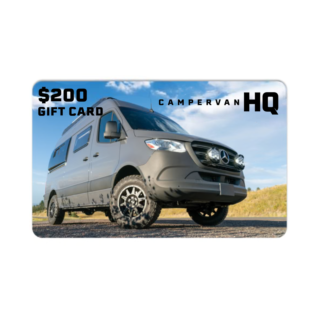 Campervan HQ 2025 Gift Card - Perfect for Road Trips, Camping & Outdoor Adventures | Digital & Physical Options Available