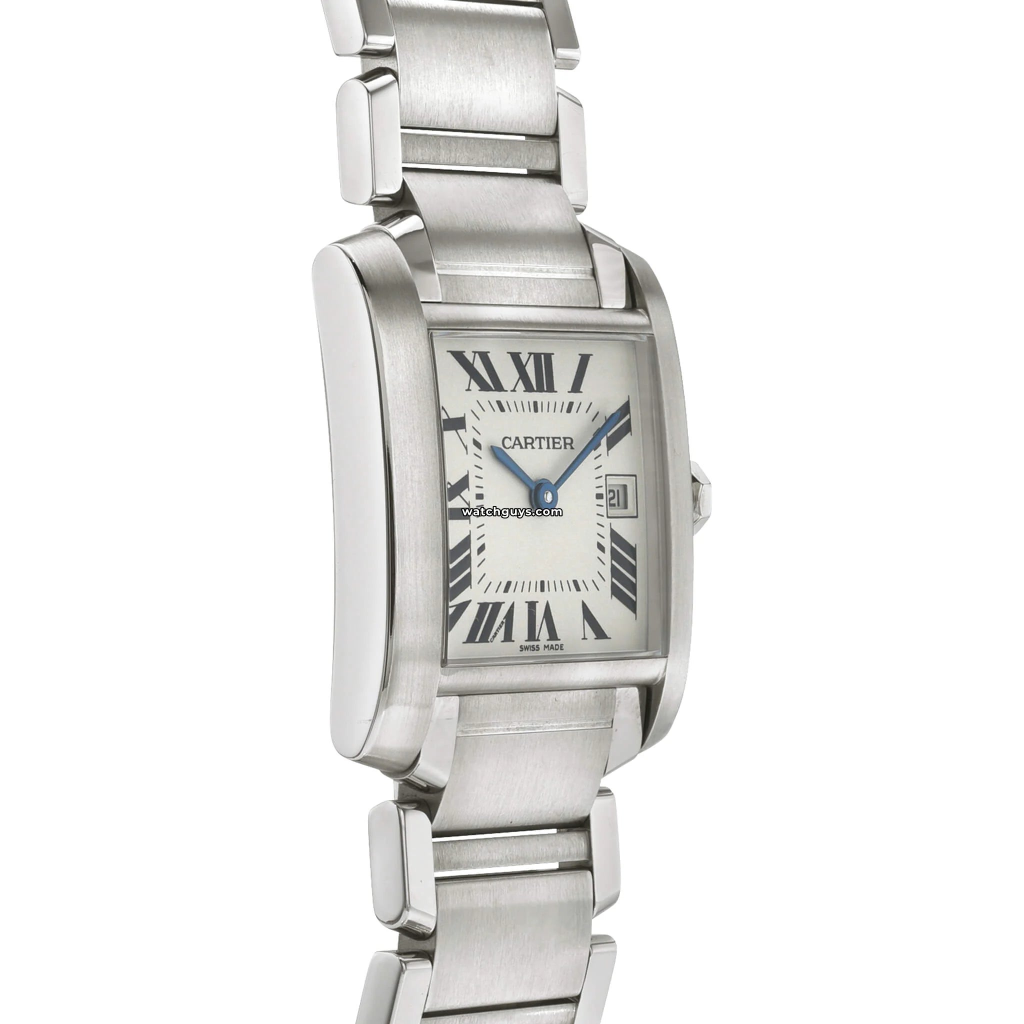 Cartier Tank Francaise Medium W51011Q3 Luxury Watch - Classic Swiss Made Stainless Steel Timepiece for Men & Women | Perfect for Business, Formal Events & Everyday Wear
