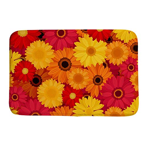 Red Orange Yellow Gerbera Flowersle