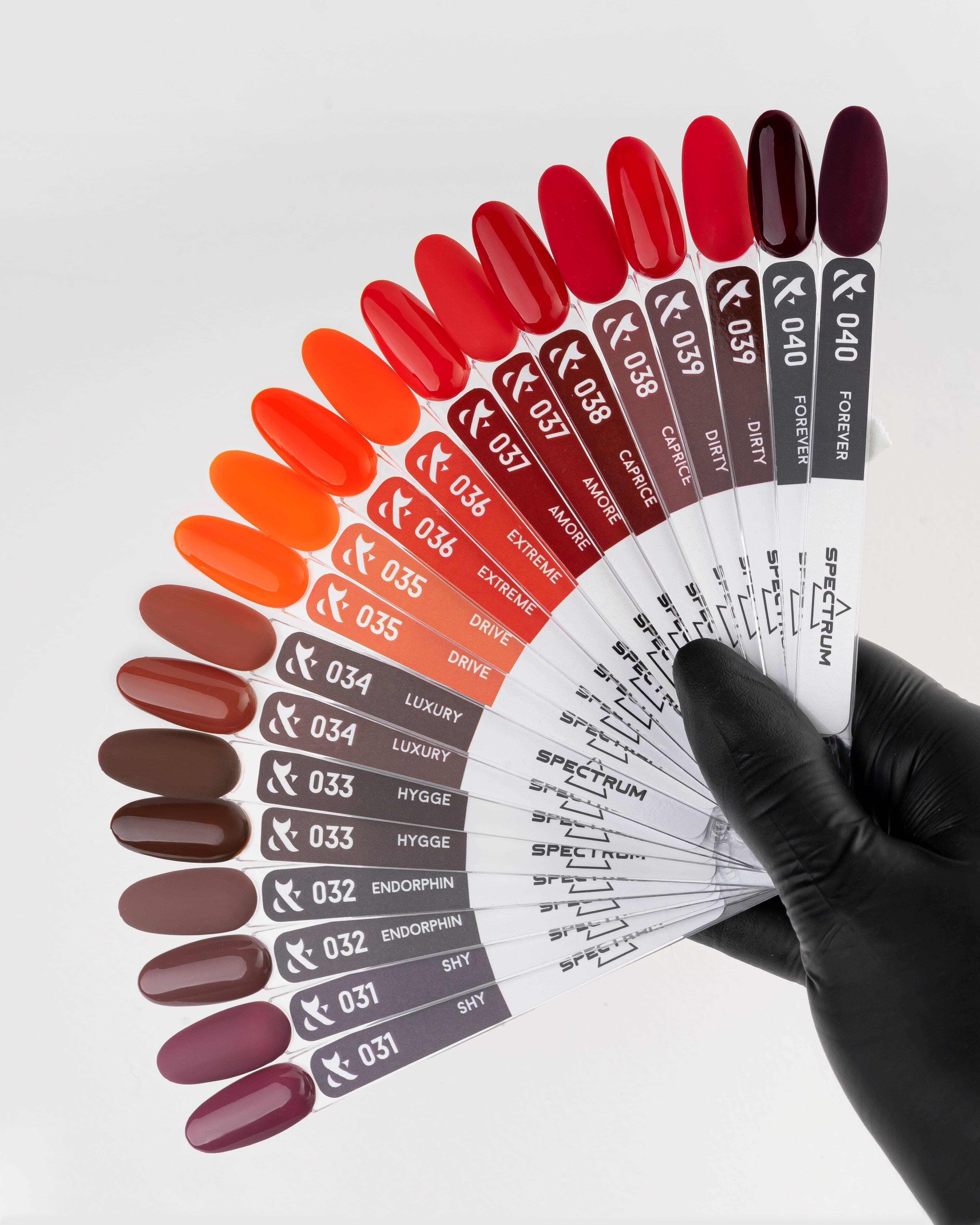 F.O.X Spectrum 034 Nail Polish - 14ml Long Lasting Vegan Nail Lacquer for Salon Quality Manicures at Home | Perfect for Parties, Weddings & Special Occasions