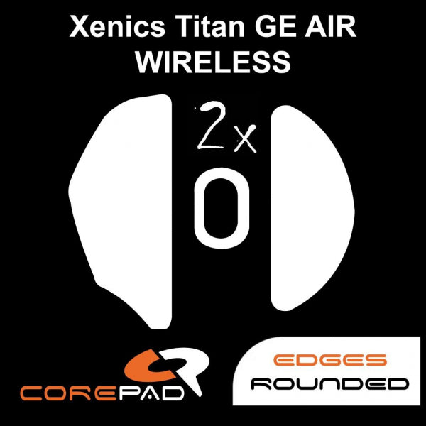 Corepad Skatez Xenics Titan GE AIR Wireless Gaming Mouse - Lightweight, Ergonomic Design for FPS & MOBA Games - Perfect for Esports & Competitive Gaming
