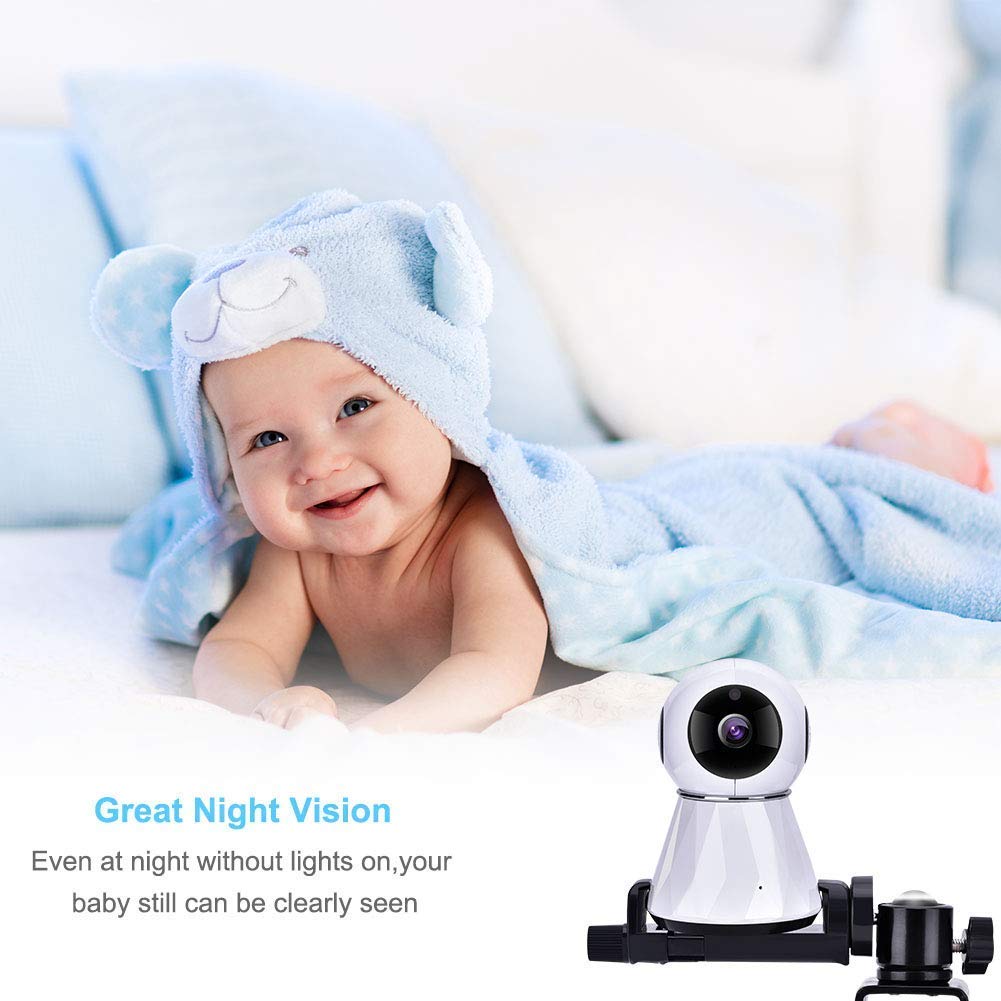 Universal Baby Monitor Bracket - 360° Adjustable Camera Holder for Home Security & Nursery Monitoring