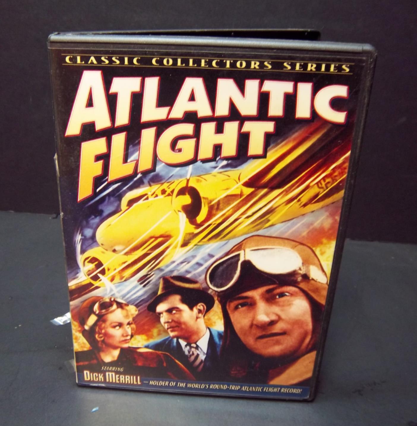 Atlantic Flight 1937 DVD - Classic Aviation Film Starring Dick Merrill, Jack Lambie & Paula Stone - Free US Shipping - Perfect for Movie Collectors & Aviation History Enthusiasts