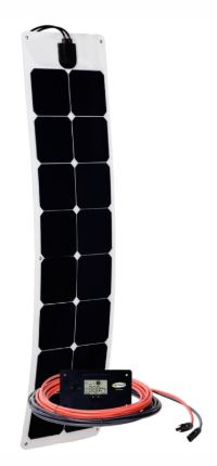 Go Power! GP FLEX 55 55W Flexible Solar Panel Kit for RV, Boat, Camping - Portable Off-Grid Power Solution for Outdoor Adventures