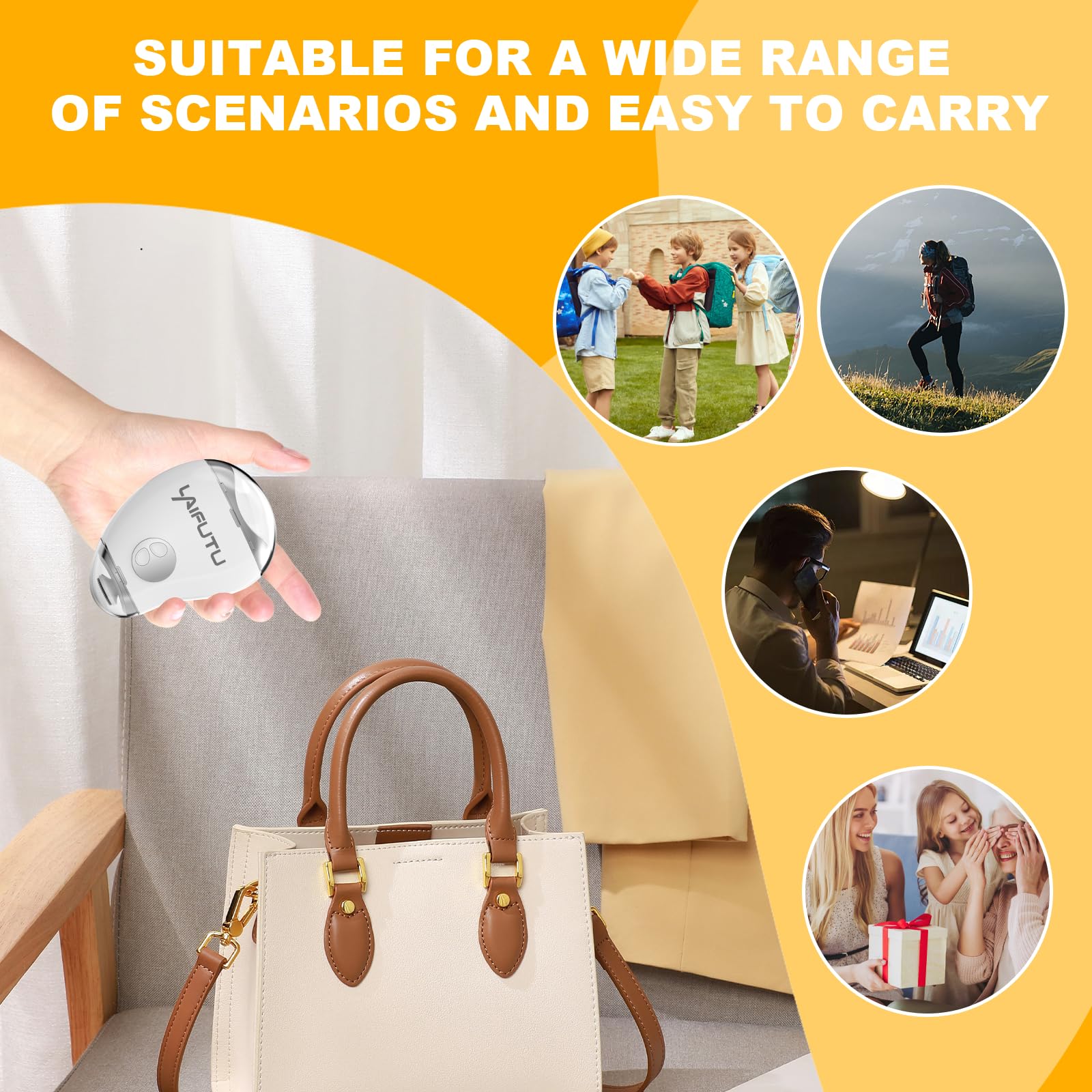 3 in 1 Electric Nail Clipper for Adults & Seniors - Rechargeable Nail Trimmer with Storage Case, Nail File & Brush - 3 Adjustable Speed Settings - Perfect for Home, Travel & Baby Care